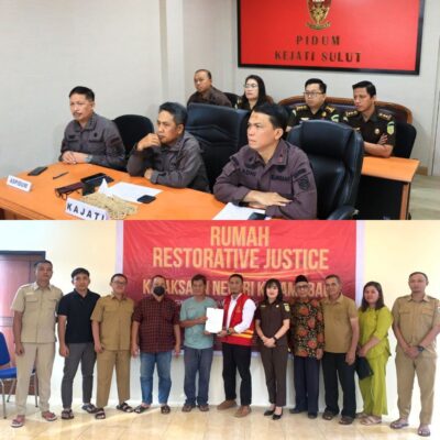 Kajati Sulut Gelar Ekspose Perkara RJ dengan Tersangka DB Secara Virtual dengan JAM Pidum