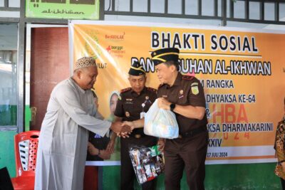 Sambut HBA ke-64 dan HUT ke-24 IAD, Kejati Sulut Gelar Anjangsana