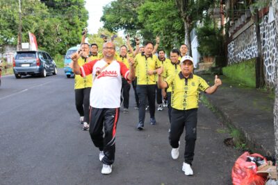 Peringati HBA ke-64, Kajati Sulut Ikut Jalan Sehat