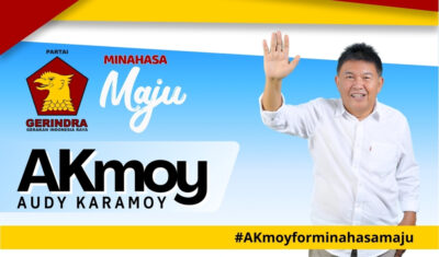 Minahasa Butuh Figur Baru yang Paripurna dan Punya Basis Massa Besar, Pengamat: Audy Karamoylah Orangnya