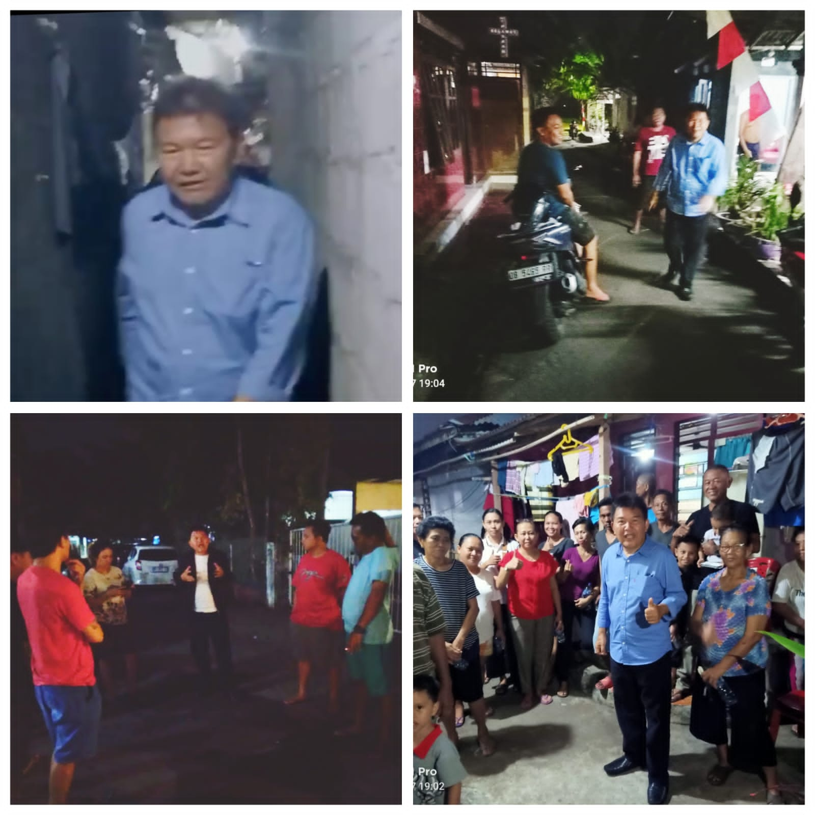 Audy Karamoy Blusukan Masuk Keluar Lorong Gelap dan Gang Sempit, Warga Puji Kecintaan dan Komitmennya yang Tulus