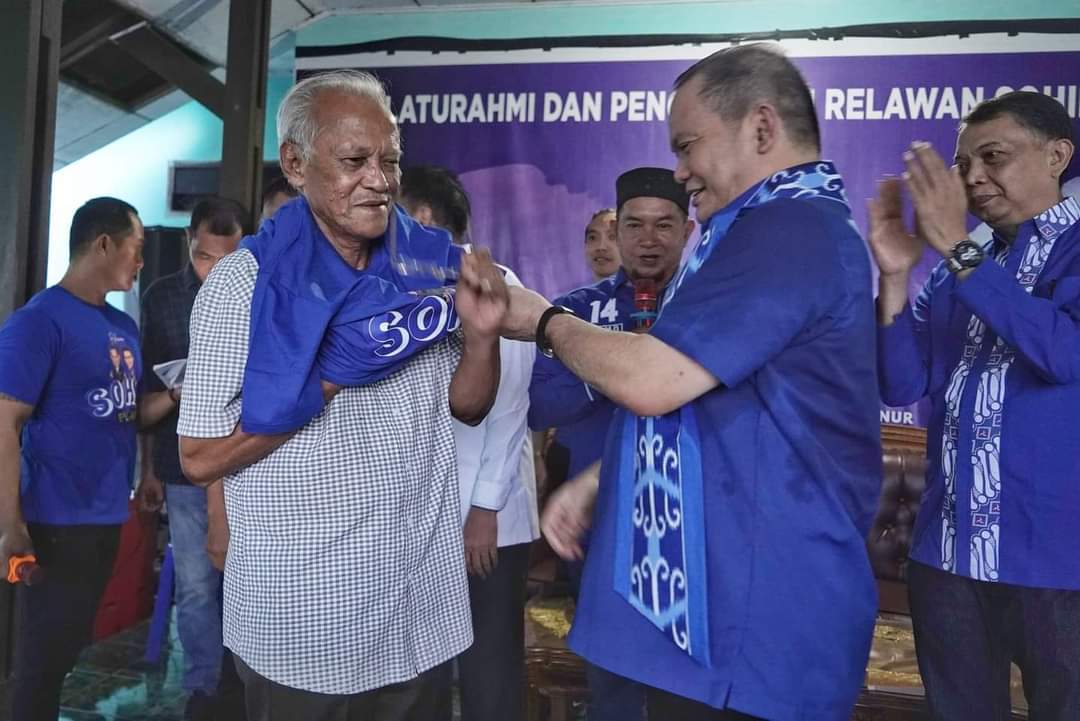 Elly Lasut Resmikan Pengurus Relawan SOHIB Bolmong, Yel-yel E2L-HJP Menang Menggema