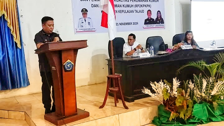 Penjabat Bupati Talaud Buka FGD III dan Konsultasi Publik RP2KPKPK