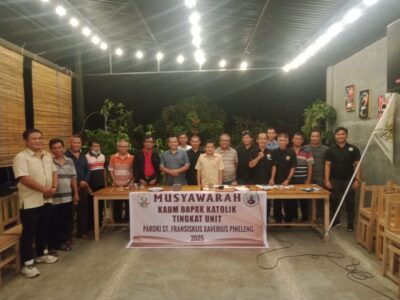 Terpilih Jadi Ketua KBK Unit Santo Albertus Agung, Frans Palobo: Berdosa Kalau Saya Menolak