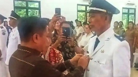 Penjabat Bupati Talaud Lantik Duabelas Kepala Desa