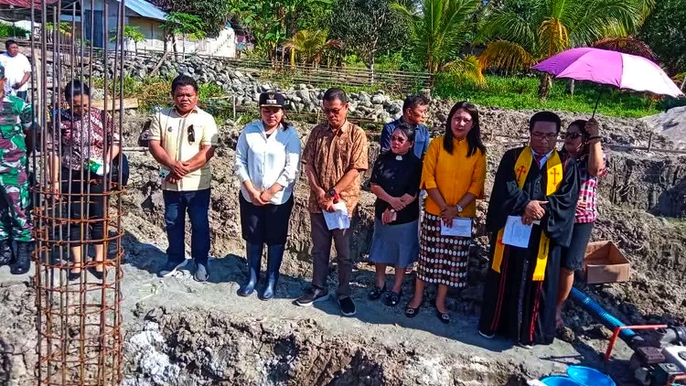 Pemkab Talaud Apresiasi Pembangunan Gereja Betel Alo