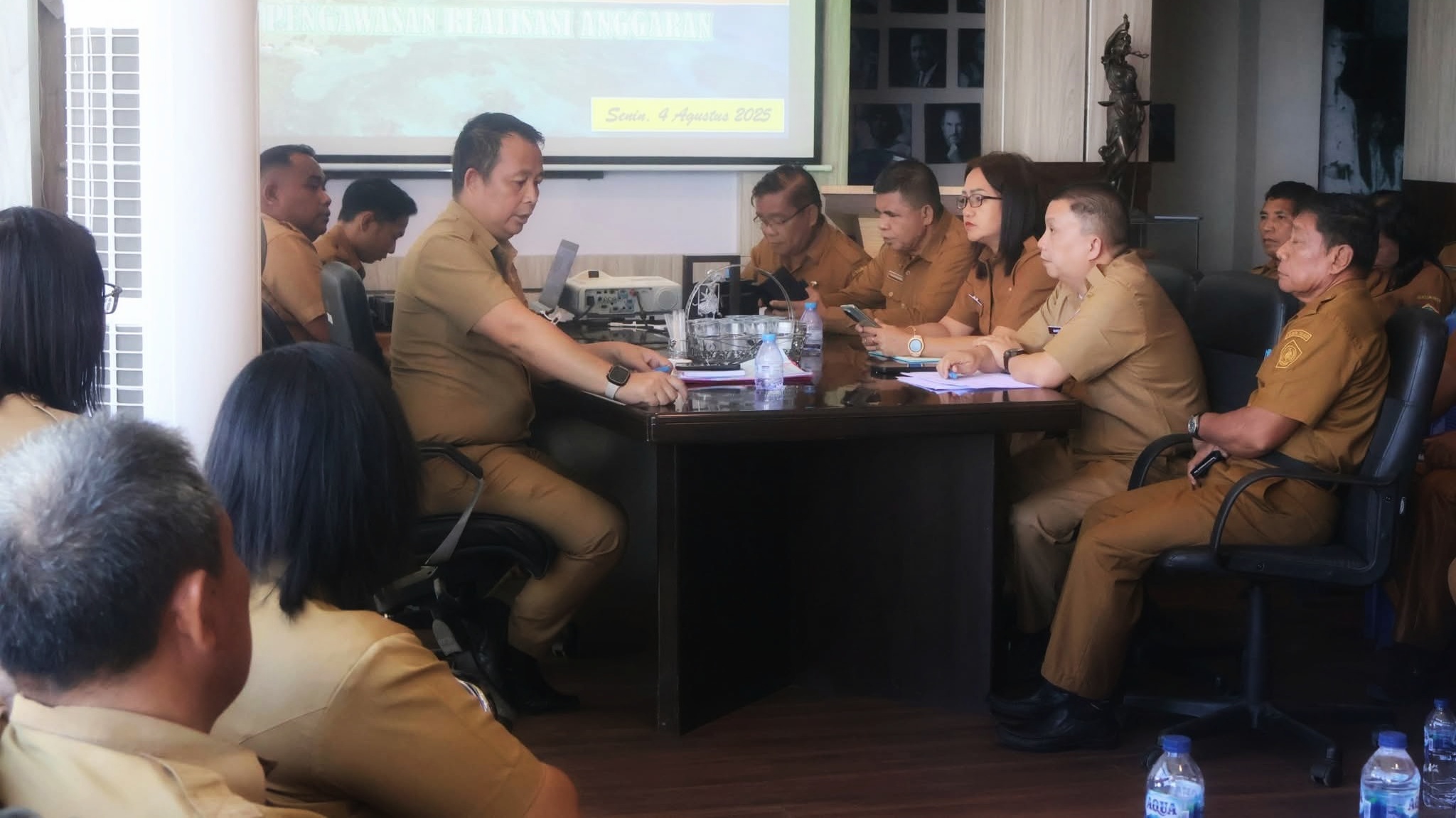 Sekda Talaud Pimpin Rapat EPRA Semester I 2025