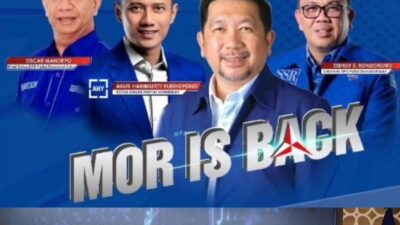 AHY Tunjuk Mor Bastiaan Pimpin Demokrat Sulut, Pengurus dan Kader Sambut Gembira