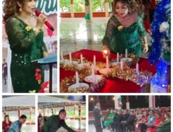 Perayaan Pra Natal The Collective Dance Sulut Meriah, Dina Tangapo: Kita Tidak Sendiri Tapi Jadi Satu Keluarga Karena Tuhan Selalu Menyertai