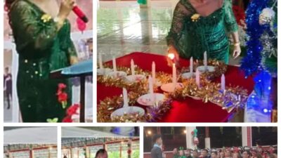 Perayaan Pra Natal The Collective Dance Sulut Meriah, Dina Tangapo: Kita Tidak Sendiri Tapi Jadi Satu Keluarga Karena Tuhan Selalu Menyertai