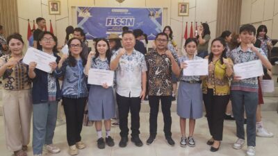 Terbaik! Raih Juara Umum FLS3N Tingkat Propinsi, SMAN 7 Manado Utus 4 Siswa Wakili Sulut di Level Nasional