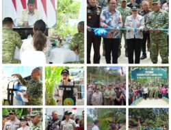 Presiden Prabowo Resmikan Jembatan Garuda Armco Lotta, Pangdam XIII/Merdeka Sebut Wujud Nyata Kehadiran Negara Bantu Warga