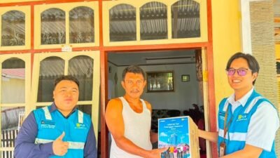 Maknai HPN, PLN UP3 Gorontalo Hadirkan Kejutan Istimewa di Rumah Pelanggan