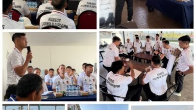 Klub Klabat XIII Jaya Sakti Gelar Kursus Pelatih Sepak Bola Lisensi D PSSI