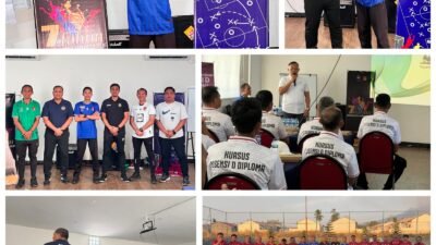 Datang jauh-jauh dari Sulteng demi Ikut Kursus Kepelatihan Lisensi D di Minut, Sarmin Butudoka Ternyata Seorang Tenaga Kesehatan