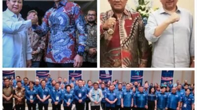 Kembali Dipimpin Mor Bastian, Demokrat Sulut Komit “Satu Komando”, Signal YSK-Mor di Pilgub?