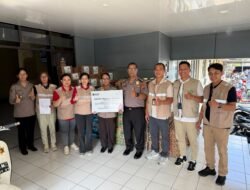 PLN Peduli dan Polda Sulut Salurkan Bantuan Kemanusiaan bagi Korban Kebakaran di Bitung
